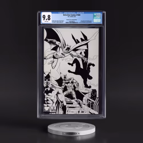 Detective Comics #1000 CGC 9.8 White Pages (DC Comics, 5/19) - Universal Dynamic Forces Sketch Editi