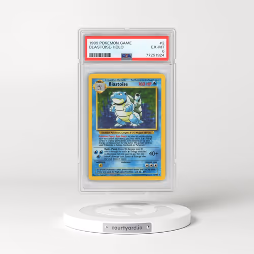 1999 Pokémon Game #2 Blastoise - Holo (PSA 6 EX-MT)