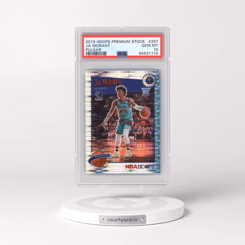 2019 Panini Hoops Premium Stock #297 Ja Morant - Pulsar (PSA 10 GEM MINT)