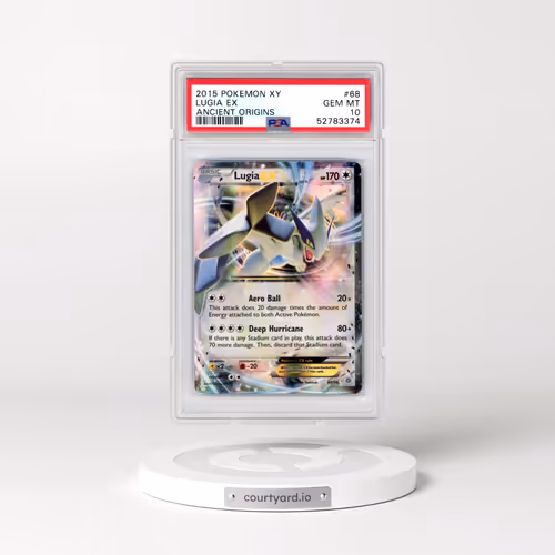 2015 Pokémon XY Ancient Origins #68 Lugia EX - Holo (PSA 10 GEM MINT)