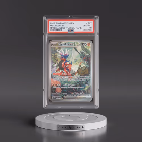 2023 Pokémon Svi EN-Scarlet & Violet #247 Koraidon EX - Holo Special Illustration Rare (PSA 10 GEM M