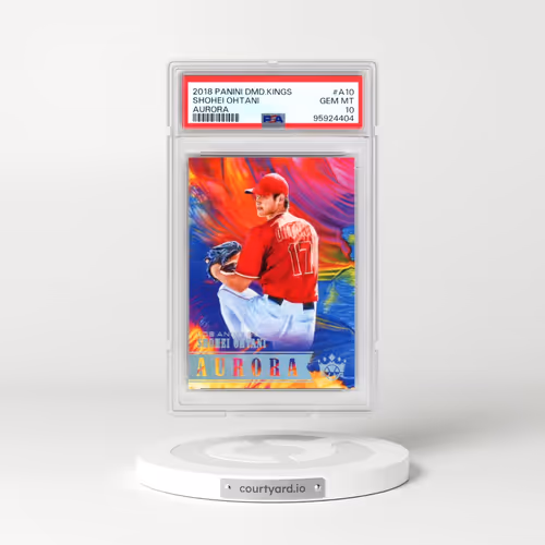 2018 Panini Diamond Kings Aurora #A10 Shohei Ohtani (PSA 10 GEM MINT)