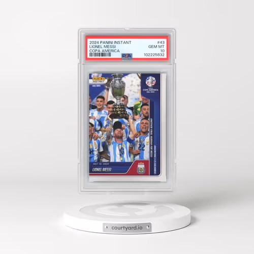 2024 Panini Instant Conmebol Copa America 2024 #43 Lionel Messi (PSA 10 GEM MINT)