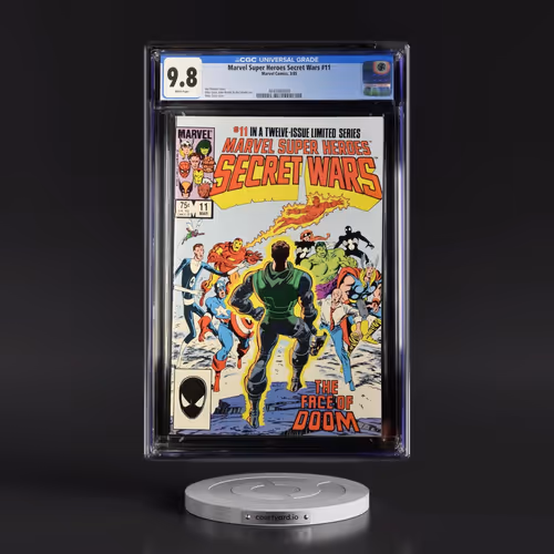 Marvel Super Heroes Secret Wars #11 CGC 9.8 White Pages (Marvel Comics, 3/85) - Universal