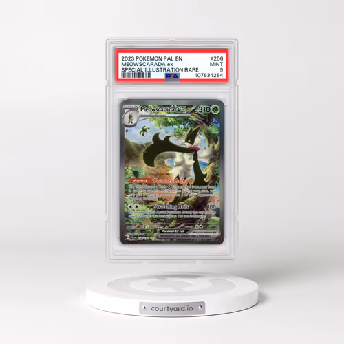 2023 Pokémon Pal EN-Paldea Evolved #256 Meowscarada EX - Holo Special Illustration Rare (PSA 9 MINT)