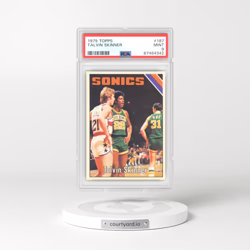 1975 Topps #187 Talvin Skinner (PSA 9 MINT)