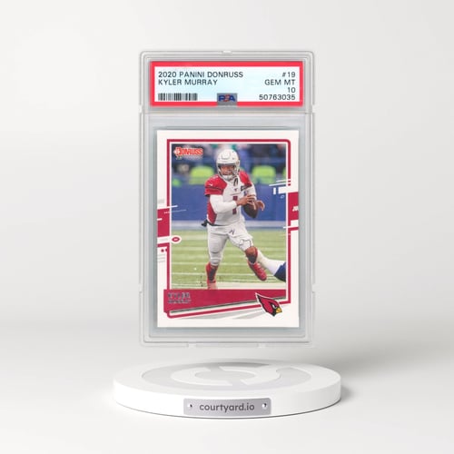 2020 Panini Donruss #19 Kyler Murray (PSA 10 GEM MINT)