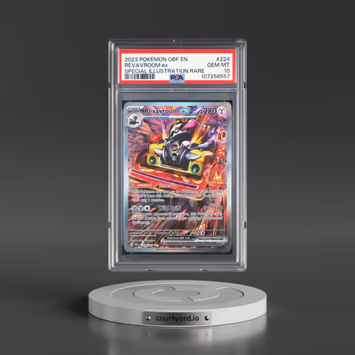 2023 Pokémon Obf EN-Obsidian Flames #224 Revavroom EX - Holo Special Illustration Rare (PSA 10 GEM MINT)
