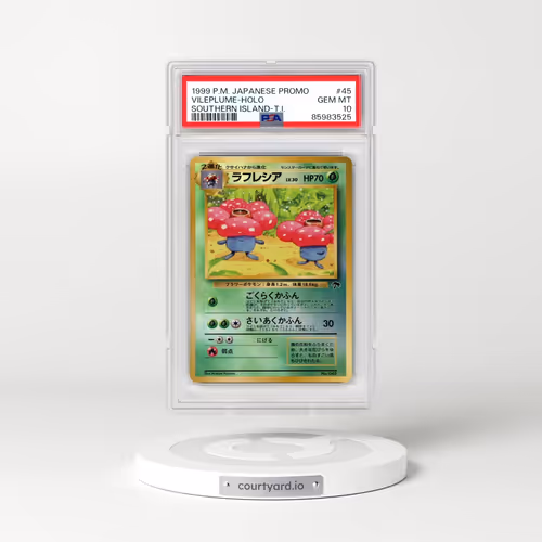 1999 Pokémon Promo Southern Islands #45 Vileplume - Holo Southern Island-T.I. (PSA 10 GEM MINT)