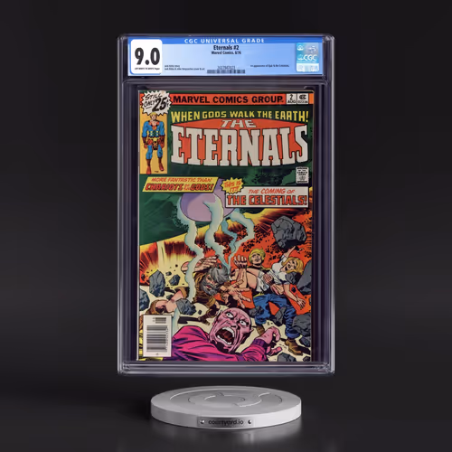 Eternals #2 CGC 9.0 Off-white to White Pages (Marvel Comics, 8/76) - Universal