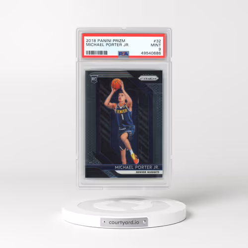 2018 Panini Prizm #32 Michael Porter Jr. (PSA 9 MINT)