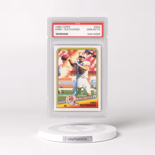 1988 Topps #352 Vinny Testaverde (PSA 10 GEM MINT)