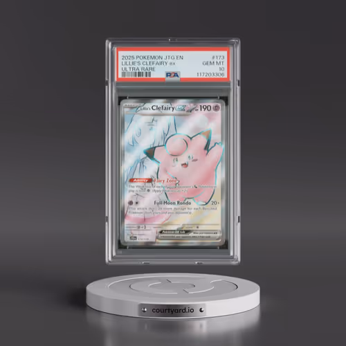 2025 Pokémon Jtg EN-Journey Together #173 Lillie's Clefairy EX - Holo Ultra Rare (PSA 10 GEM MINT)