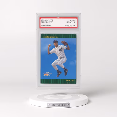 1993 Select #360 Derek Jeter (PSA 8 NM-MT)