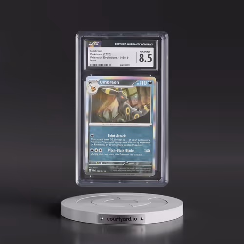 2024 Prismatic Evolutions - PRE EN #059/131 Umbreon - Holo (CGC 8.5 NM-MT+)