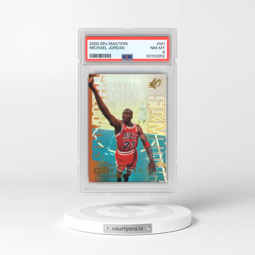 2000 SPx Masters #M1 Michael Jordan (PSA 8 NM-MT)