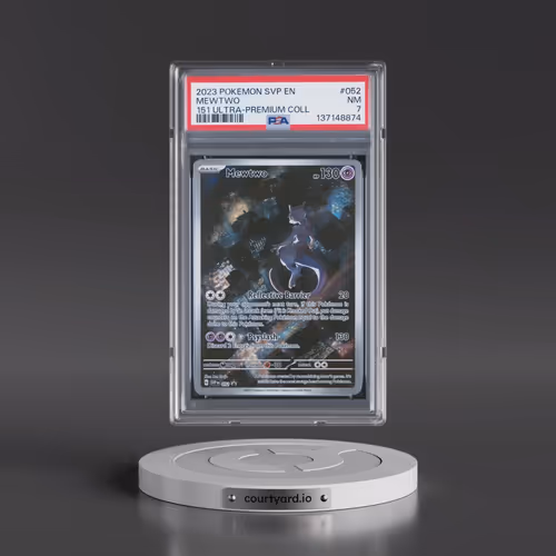 2023 Pokémon Svp EN-SV Black Star Promo #052 Mewtwo - 151 Ultra-Premium Collection (PSA 7 NM)