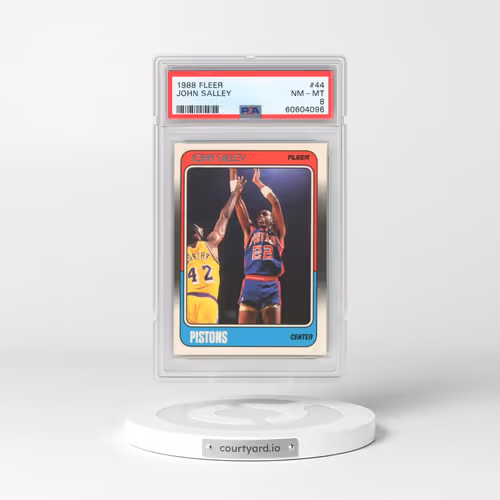 1988 Fleer #44 John Salley (PSA 8 NM-MT)