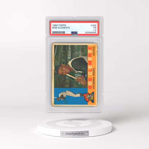 1960 Topps #326 Bob Clemente (PSA 1.5 FR)