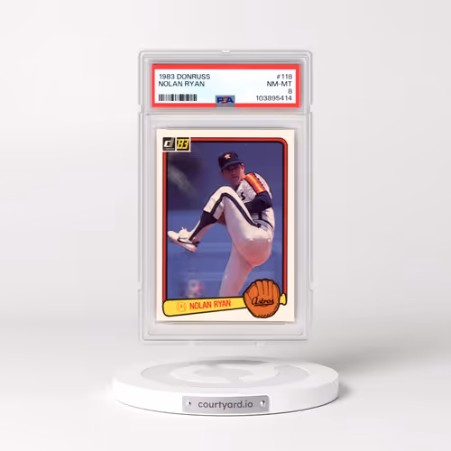 1983 Donruss #118 Nolan Ryan (PSA 8 NM-MT)