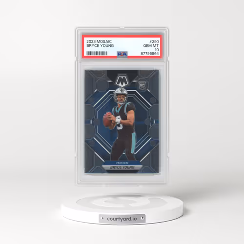 2023 Panini Mosaic #290 Bryce Young (PSA 10 GEM MINT)