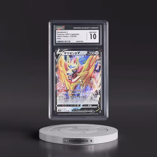 2021 VMAX Climax #118/184 Zamazenta V - Holo (CGC 10 GEM MINT)