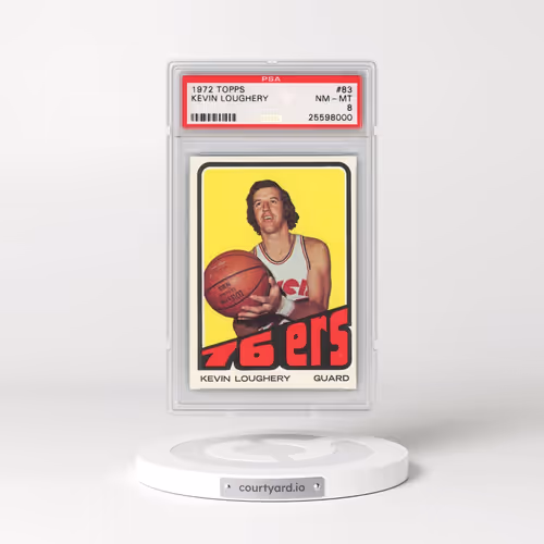 1972 Topps #83 Kevin Loughery (PSA 8 NM-MT)