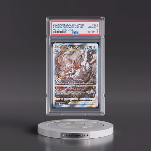 2022 Pokémon Sword & Shield Vstar Universe #234 Hisuian Zoroark Vstar - Full Art (PSA 10 GEM MINT)