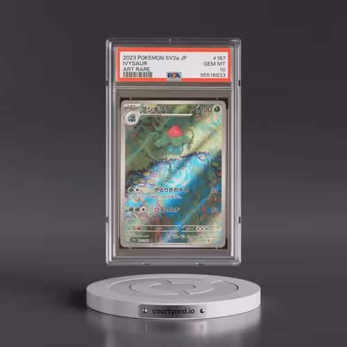 2023 Pokémon Sv2a-Pokemon 151 #167 Ivysaur - Art Rare (PSA 10 GEM MINT)