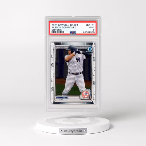 2020 Bowman Draft #BD151 Jasson Dominguez - Chrome (PSA 9 MINT)