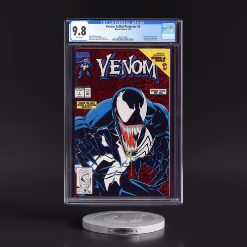 Venom: Lethal Protector #1 CGC 9.8 White Pages (Marvel Comics, 2/93)