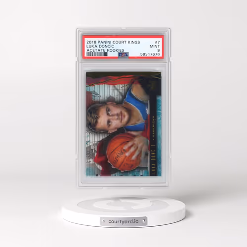 2018 Panini Court Kings Acetate Rookies #7 Luka Doncic (PSA 9 MINT)