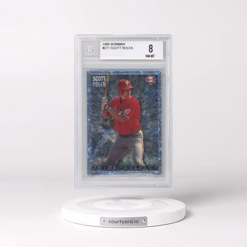 1995 Bowman #271 Scott Rolen - Foil (BGS 8 NM-MT)