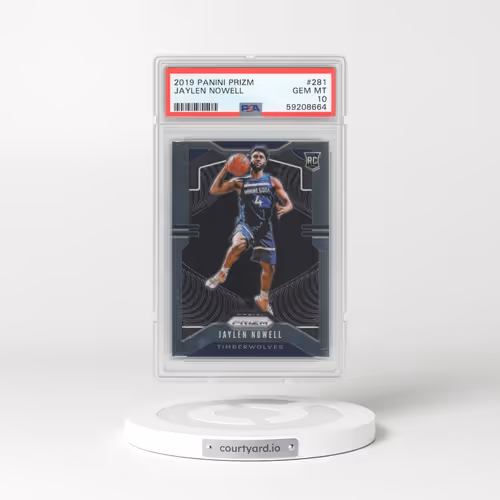 2019 Panini Prizm #281 Jaylen Nowell (PSA 10 GEM MINT)