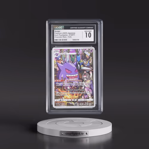 2021 Dark Phantasma #074/071 Gengar - Character Rare Holo (CGC 10 GEM MINT)