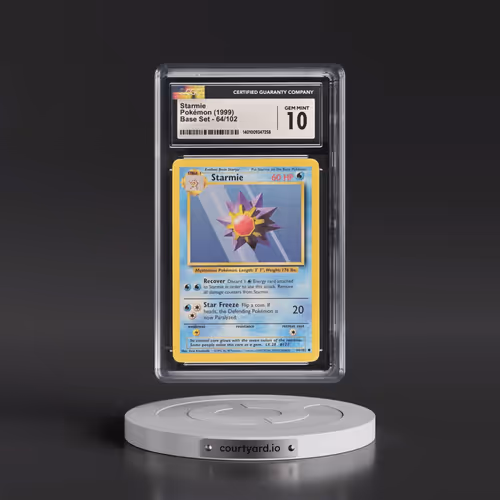 1999 Base Set #64/102 Starmie (CGC 10 GEM MINT)