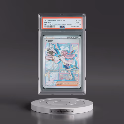 2023 Pokémon Svi EN-Scarlet & Violet #251 Miriam - Special Illustration Rare (PSA 9 MINT)