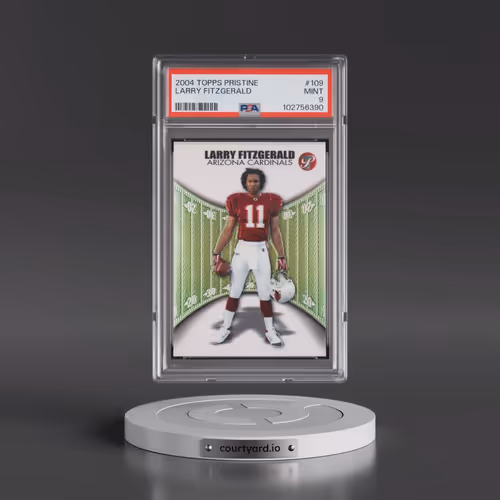 2004 Topps Pristine #109 Larry Fitzgerald (PSA 9 MINT)