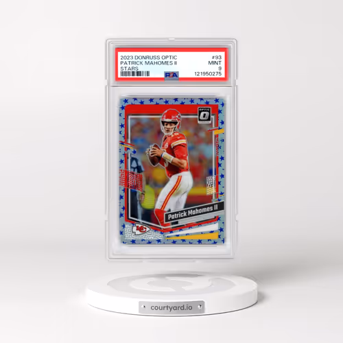 2023 Panini Donruss Optic #93 Patrick Mahomes II - Stars (PSA 9 MINT)