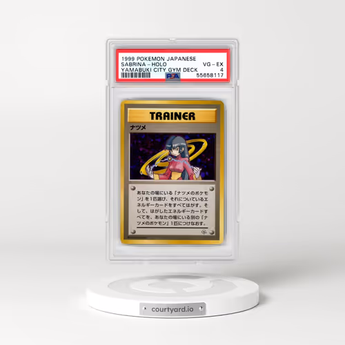 1999 Pokémon Yamabuki City Gym Deck Sabrina - Holo (PSA 4 VG-EX)