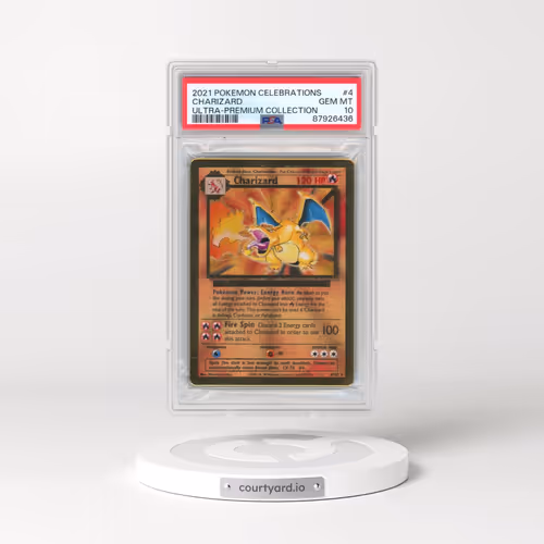 2021 Pokémon Celebrations Ultra-Premium Collection #4 Charizard (PSA 10 GEM MINT)