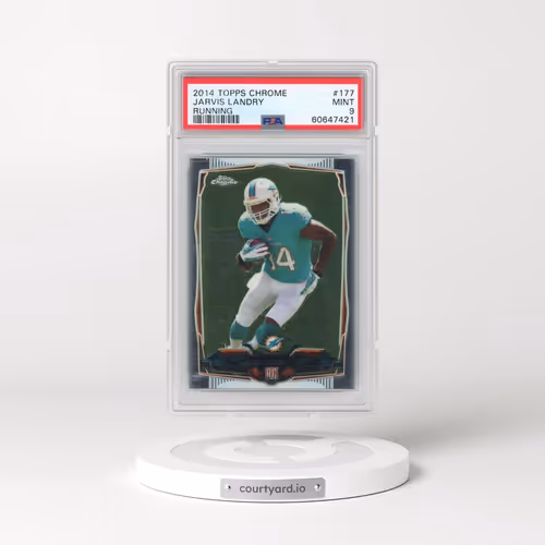 2014 Topps Chrome #177 Jarvis Landry - Running (PSA 9 MINT)