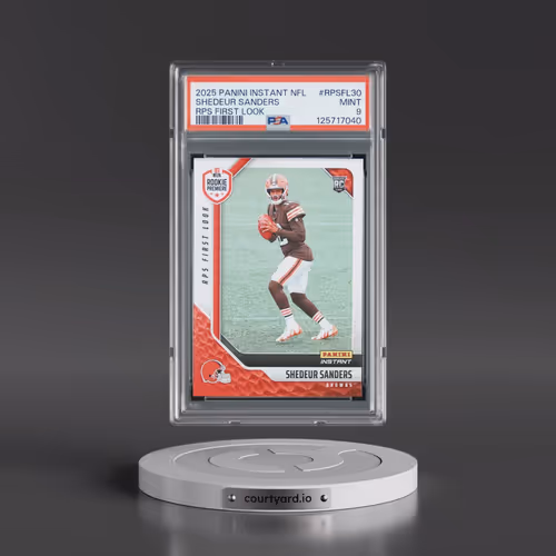 2025 Panini Instant NFL Rps First Look #RPSFL30 Shedeur Sanders (PSA 9 MINT)