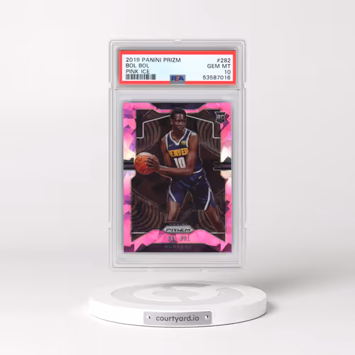 2019 Panini Prizm #282 Bol Bol - Pink Ice (PSA 10 GEM MINT)