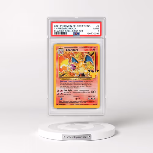 2021 Pokémon Celebrations Classic Collection #4 Charizard - Holo (PSA 9 MINT)