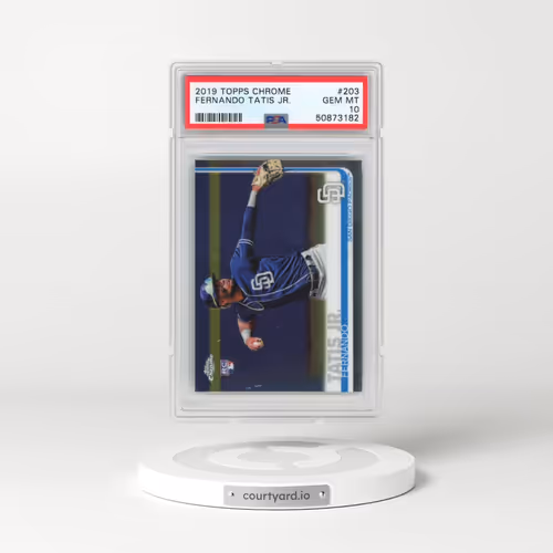 2019 Topps Chrome #203 Fernando Tatis Jr. (PSA 10 GEM MINT)