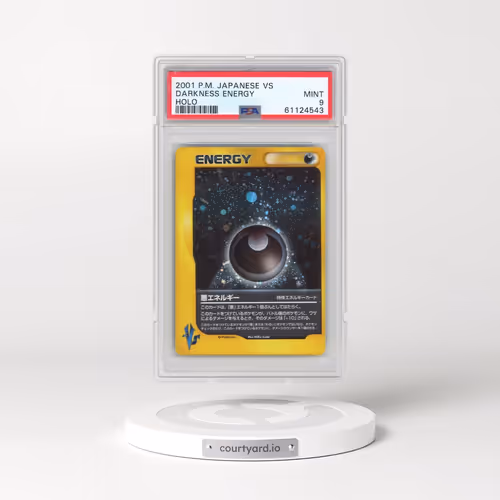 2001 Pokémon VS Darkness Energy - Holo (PSA 9 MINT)