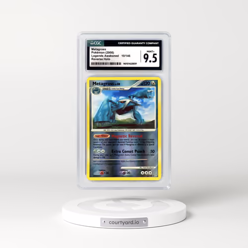 2008 Legends Awakened #10 Metagross - Holo (CGC 9.5 MINT+)