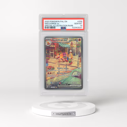 2023 Pokémon Pal EN-Paldea Evolved #258 Skeledirge EX - Holo Special Illustration Rare (PSA 10 GEM MINT)