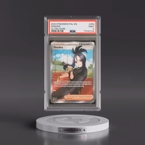 2023 Pokémon Pal EN-Paldea Evolved #250 Dendra - Ultra Rare (PSA 9 MINT)